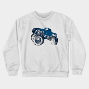 Monster Truck Lover Crewneck Sweatshirt